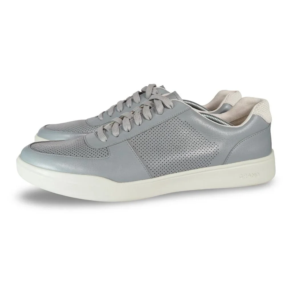 Cole Haan Grand Crosscourt Modern Perforated Sneakers Men 13M Grey‎ C36142
